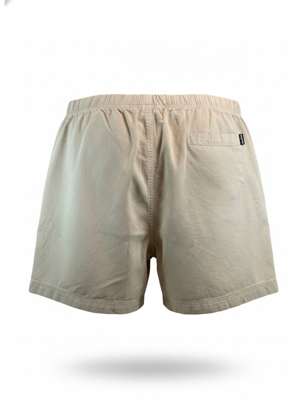 Chubbies Easy Short Mens XXL Khaki Tan Cotton Pull On Elastic Waist Shorts VGC - Picture 2 of 9